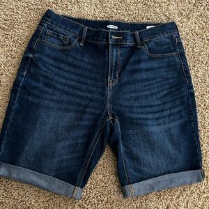 Old Navy denim Bermuda shorts